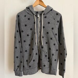 Alternative Women's Printed Adrian Eco-Fleece Zip